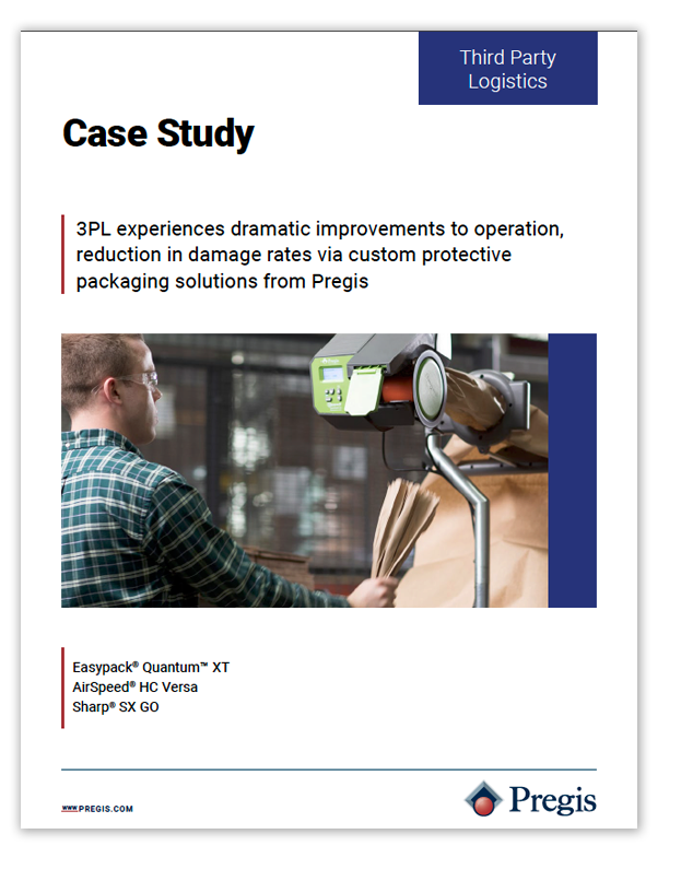Coverpage of the Pregis 3PL case study.